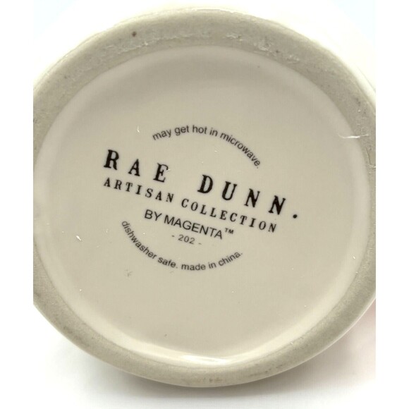 Rae Dunn Stoneware Ceramic Coffee Mug Artisan Collecton by Magenta Beware of Dog - Picture 8 of 15